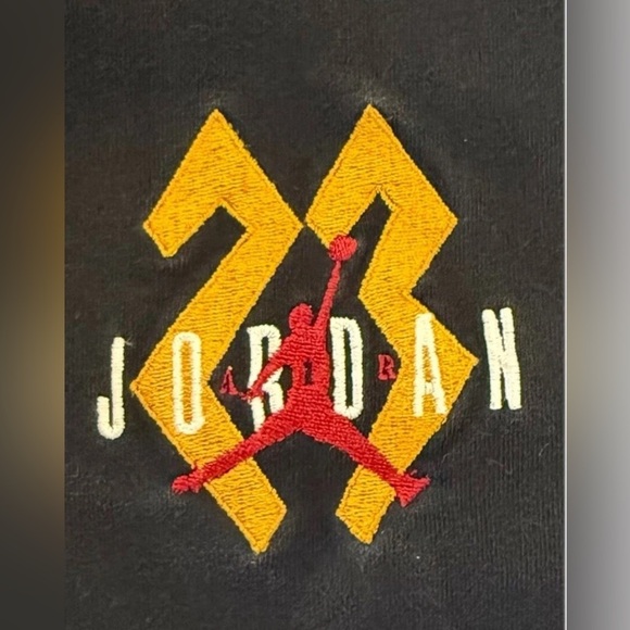 Vintage Y2K Nike Air Michael Jordan Baseball Jersey Boys Size YM No Sz Tag READ - Picture 4 of 9